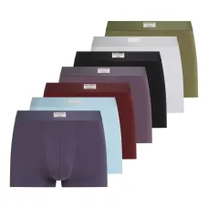 Комплект из семи боксеров с нашивкой-логотипом