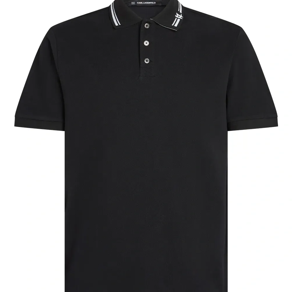 Рубашка поло с контрастной отделкой