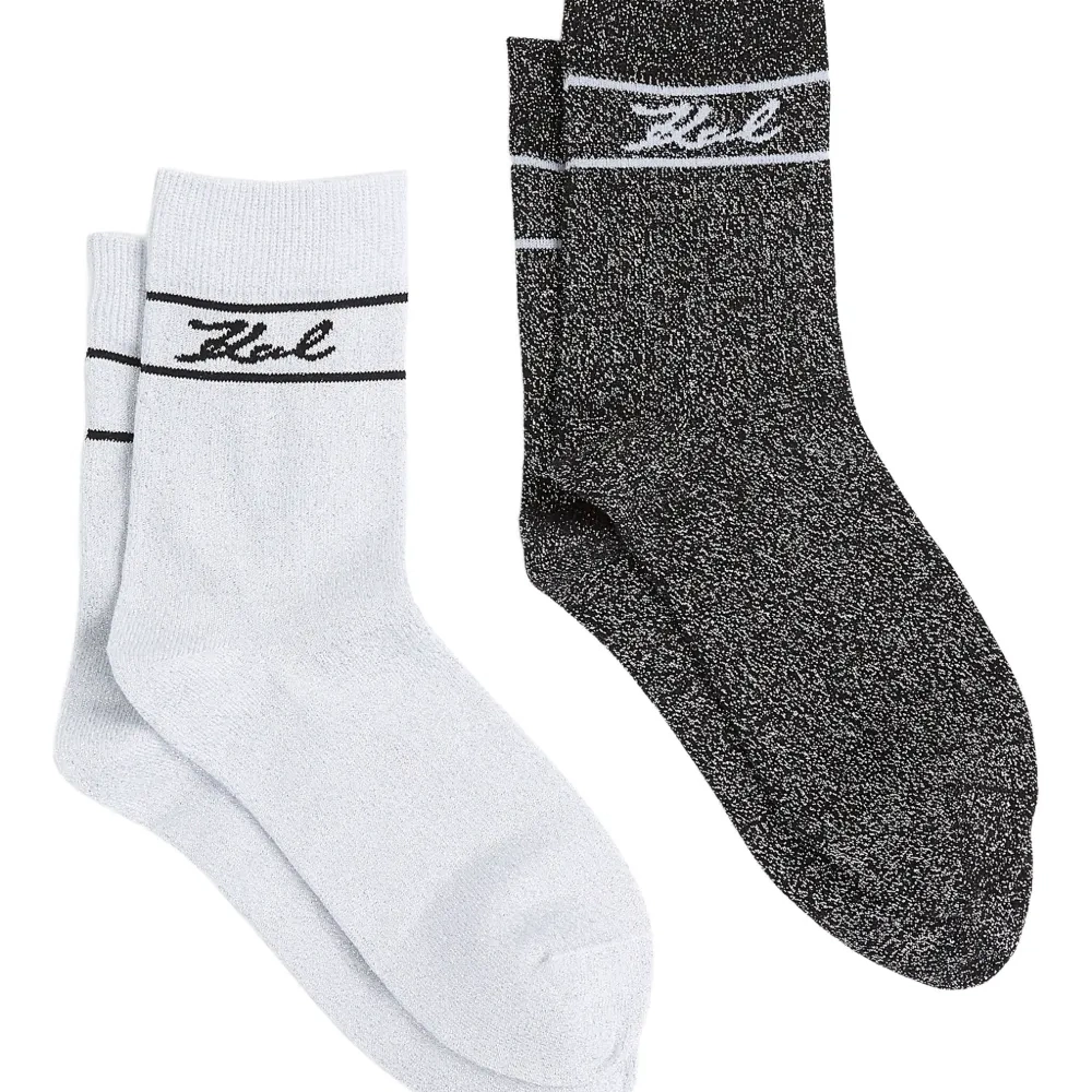 Комплект Signature из двух пар носков с люрексом