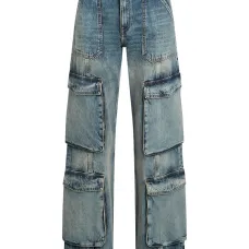 Брюки карго свободного кроя Брюки карго свободного кроя