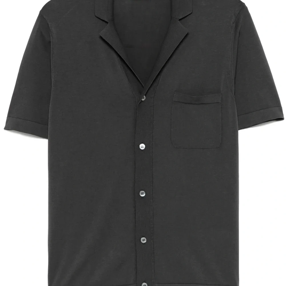 Рубашка в рубчик