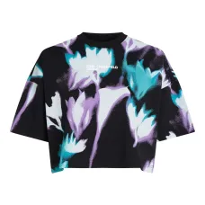 Футболка с цветочным принтом