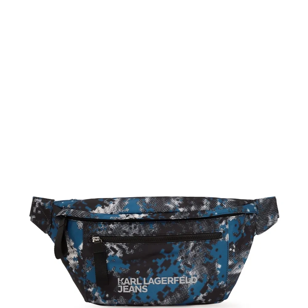 Поясная сумка с принтом