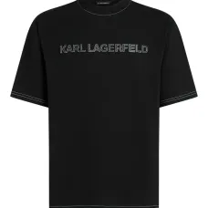 Футболка с контрастной строчкой