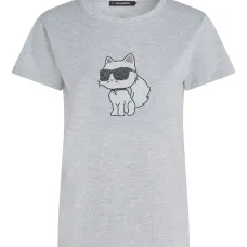 Футболка Ikon Choupette со стразами