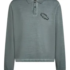 Толстовка с воротником на молнии и логотипом