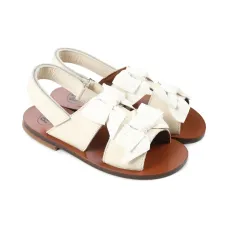 Кожаные сандалии