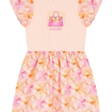 Платье с принтом