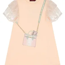 Платье с принтом