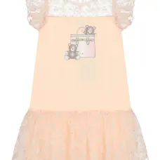 Платье с логотипом