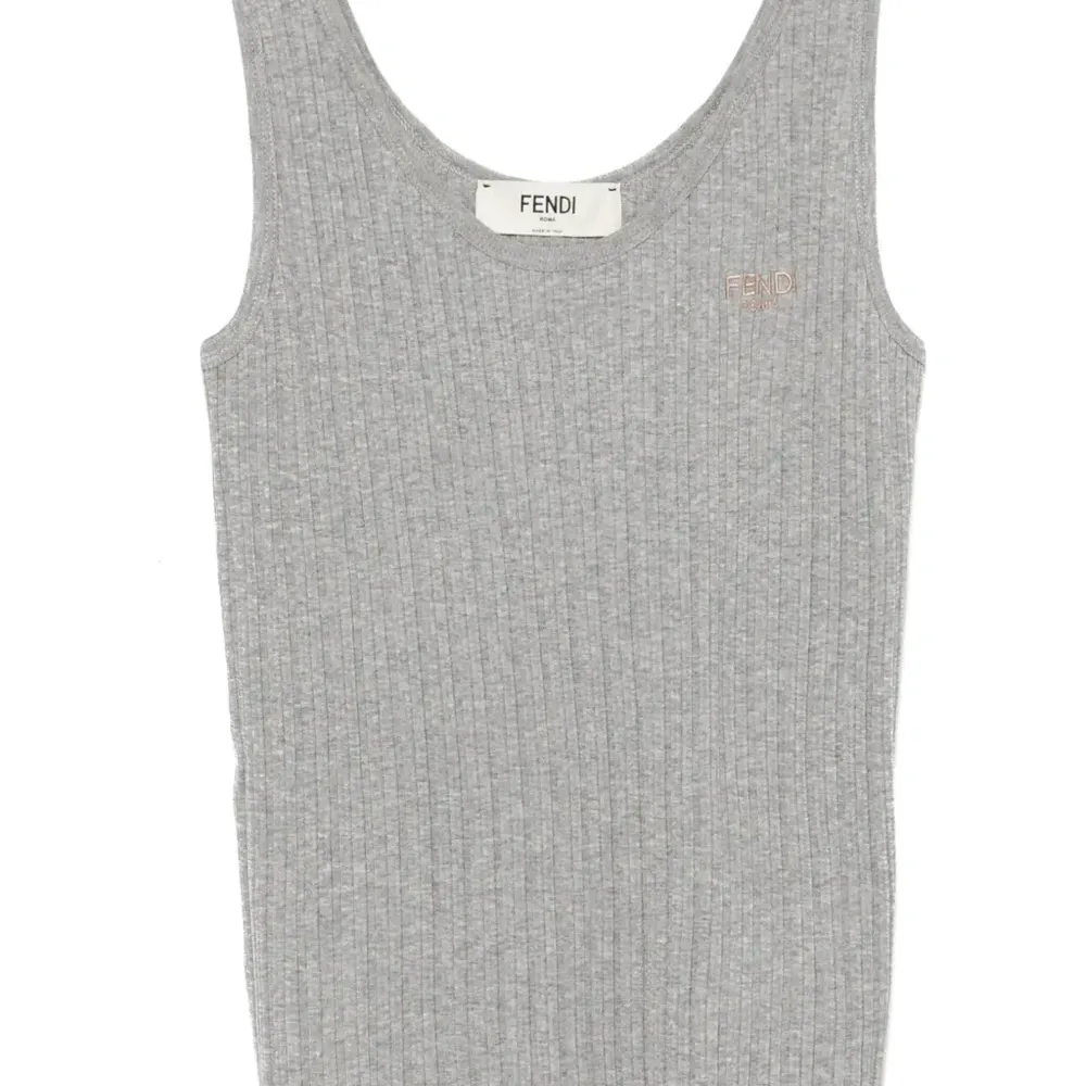 Топ Fendi Roma без рукавов