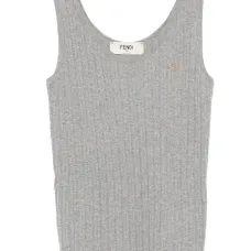 Топ Fendi Roma без рукавов