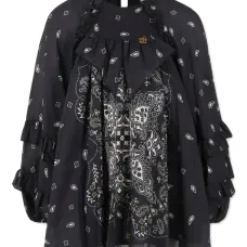 Платье с пуговицами