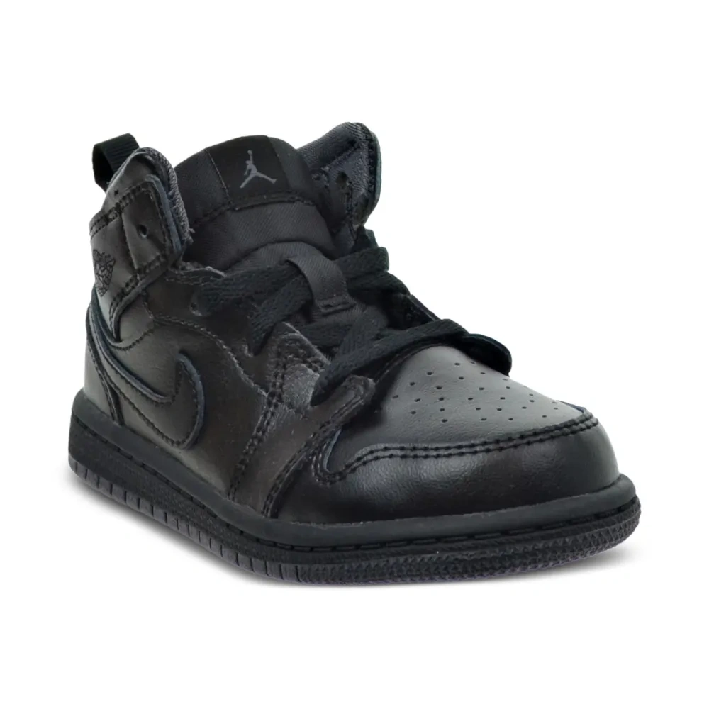 Кроссовки Air Jordan 1 Mid BT Black/Grey Кроссовки Air Jordan 1 Mid BT Black/Grey