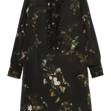 Платье миди с цветочным принтом Платье миди с цветочным принтом