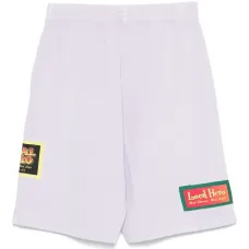 Шорты с нашивкой-логотипом