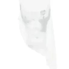 Сетчатый топ с драпировкой