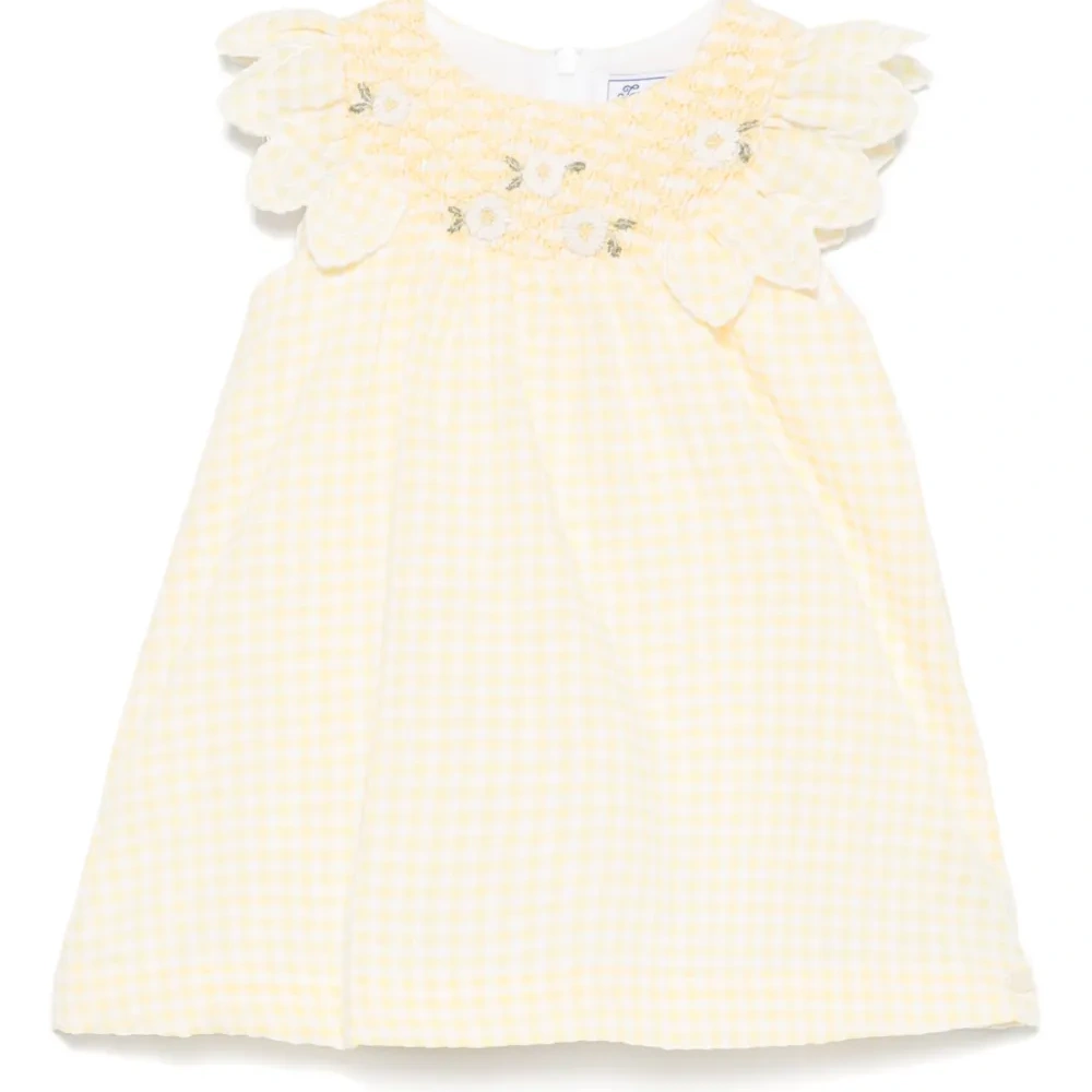 Платье в клетку гингем