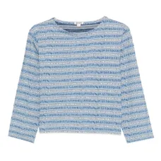 Блузка с вырезом "лодочка"