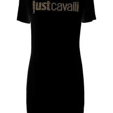 Платье-футболка с декорированным логотипом Платье-футболка с декорированным логотипом