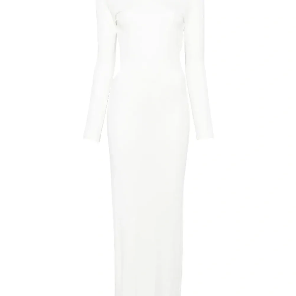 Платье макси со сборками