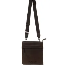 Сумка на плечо с тисненым логотипом