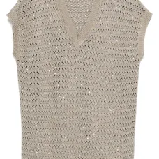 Топ с пайетками