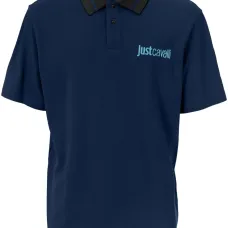 Рубашка поло с вышитым логотипом