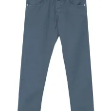 Зауженные брюки с нашивкой-логотипом