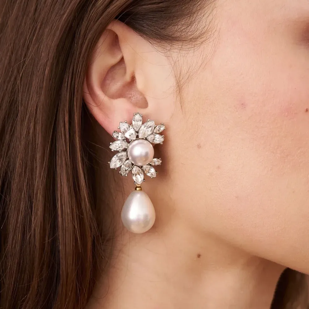 Серьги с жемчугом