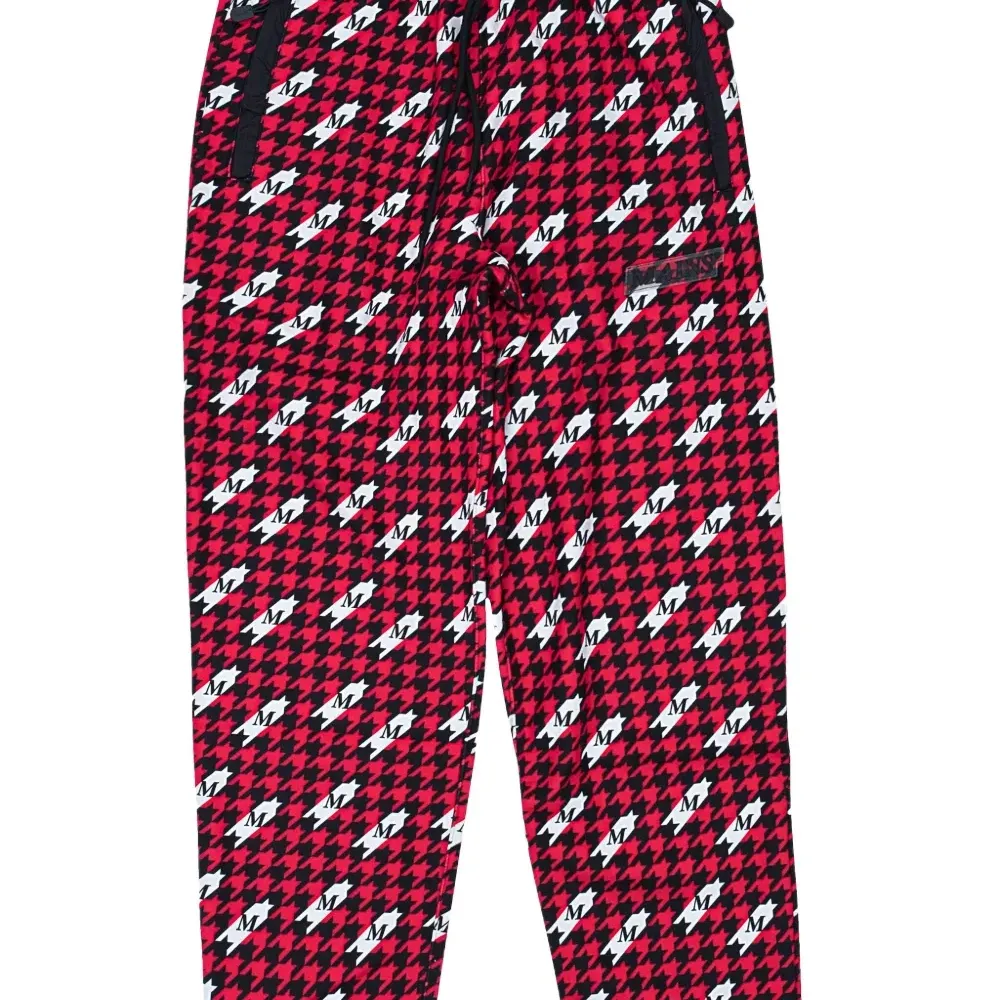 Спортивные брюки в ломаную клетку