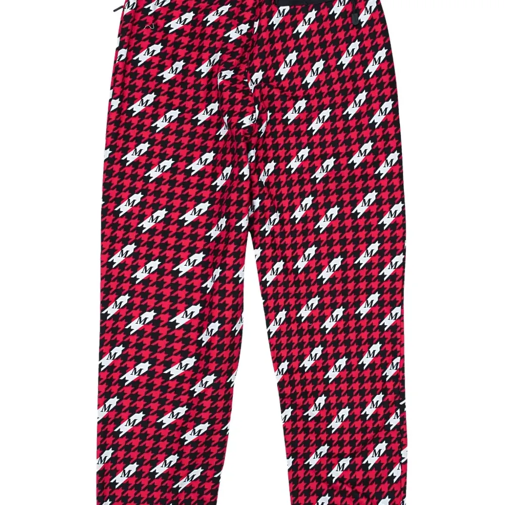 Спортивные брюки в ломаную клетку