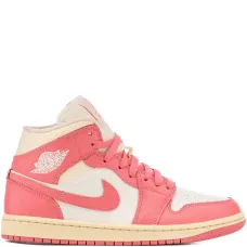 Кроссовки Jordan 1 Mid Guava Ice