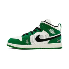 Кроссовки Jordan 1 Mid SE Pine Green