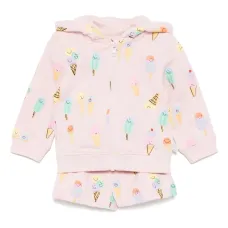 Комплект из топа и шортов с принтом Комплект из топа и шортов с принтом