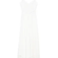 Платье макси с вышивкой