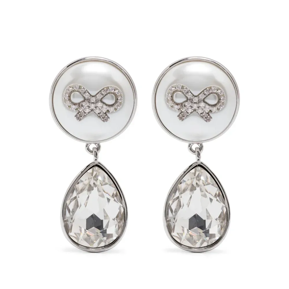 Серьги с кристаллами