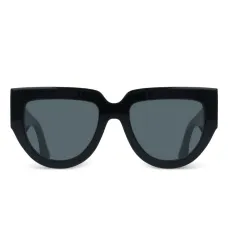 солнцезащитные очки в геометричной оправе