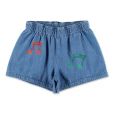 Шорты с вышивкой