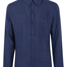 Рубашка с вышитым логотипом