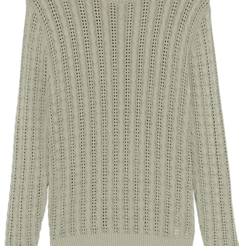 Свитер фактурной вязки