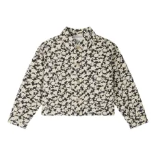 Куртка с цветочным принтом Куртка с цветочным принтом