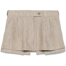 Юбка мини с люрексом Юбка мини с люрексом