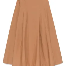 Юбка миди со складками