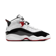 Кроссовки Jordan 6 Rings White Varsity Red Black Кроссовки Jordan 6 Rings White Varsity Red Black