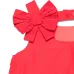 Платье с бантом