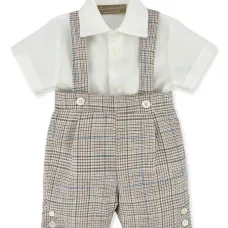 Комплект из ромпера и рубашки