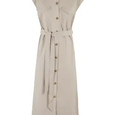 Платье-рубашка с поясом