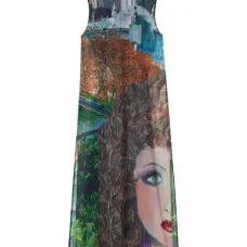 Платье миди с принтом Veronique Платье миди с принтом Veronique