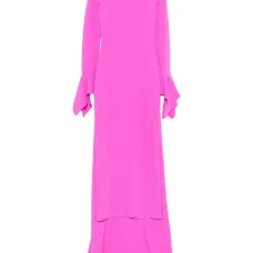 Платье макси Blake с рукавами-колокол